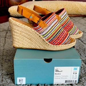Toms - Monica Cherry Tomato Global Woven